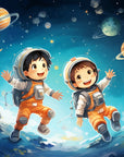 Papier Peint Enfant - Exploration Des Planètes