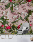 Papier Peint Art & Déco- Roses Fleuries