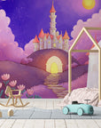 Papier Peint Enfant - Château De Princesse Enchanté