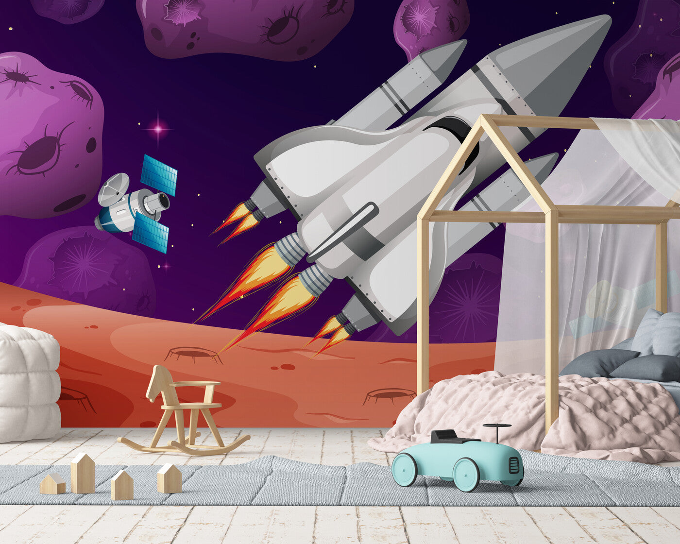 Children's Wallpaper - Space Adventure