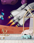 Papier Peint Enfant - Aventure Spatiale