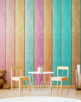 Papier Peint Enfant - Planches Colorées Amusantes