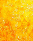Papier Peint Vibrant - Fleurs Jaunes
