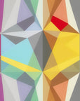 Papier Peint Géométrique - Multicolore