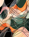 Contemporary Wallpaper - Intertwined Shapes