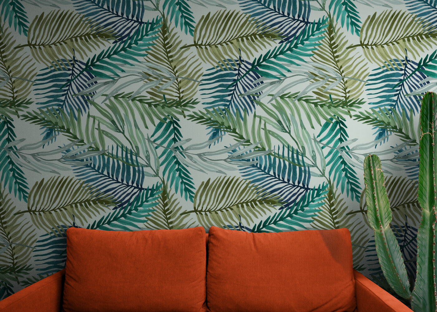 Foliage Wallpaper - Tropical Watercolor Patterns