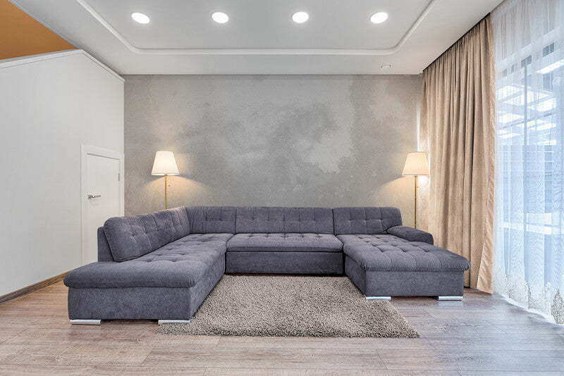 Papier Peint Design - Nuage Gris Doux