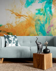 Papier Peint Abstrait - Mirage De Couleurs
