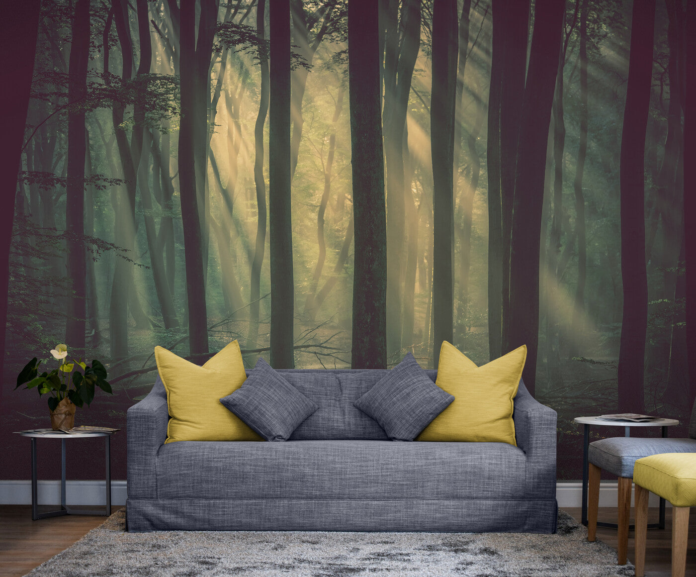 Forest Wallpaper - Mystical Rays