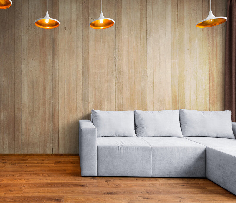 Papier Peint Bois - Parquet Beige