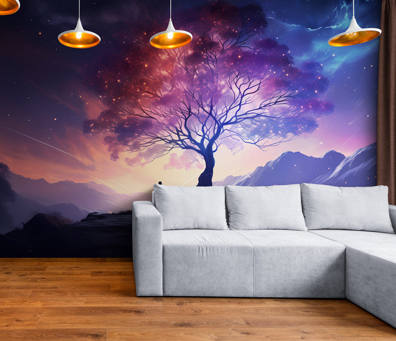 Papier Peint Illustration - Arbre De Vie