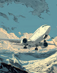 Papier Peint Enfant - Avion Dans Le Ciel