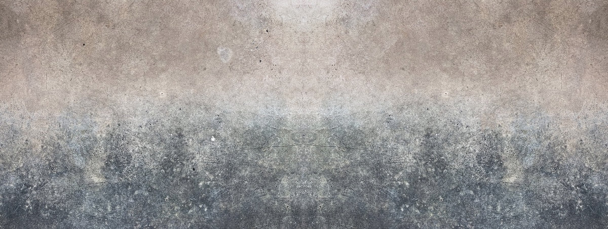 Papier peint grunge - dégradé de béton vieilli marron et bleu
