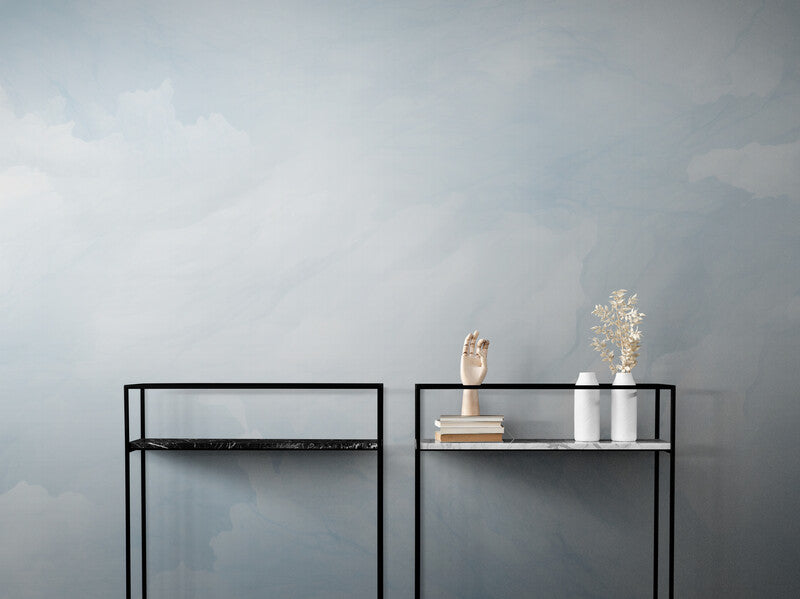 Papier Peint Paysage - Nuages Clairs