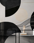 Papier Peint Minimaliste - Noir Et Blanc