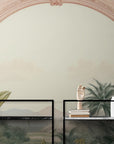 Papier Peint Vintage - Arches Et Plantes Tropicales