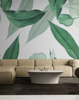 Papier Peint Feuillage - Feuilles Douces