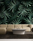 Foliage Wallpaper - Exotic Dark Palms