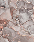 Abstract wallpaper – smoky marble with copper highlights