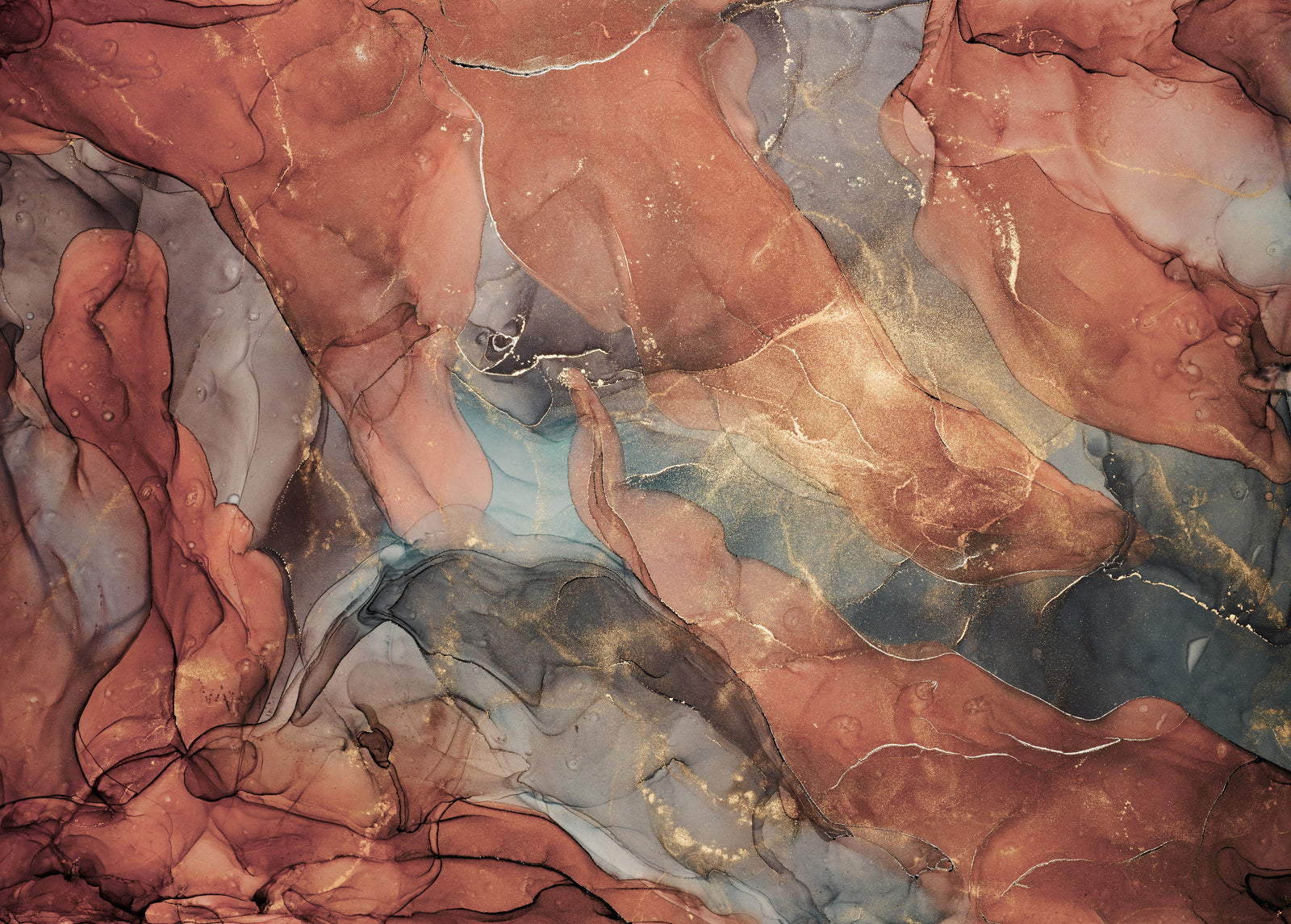 Abstract wallpaper – soft marble with natural pigments