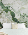 Papier Peint Pierre - Marbre Vert