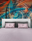 Papier Peint Abstrait - Tourbillons Artistiques
