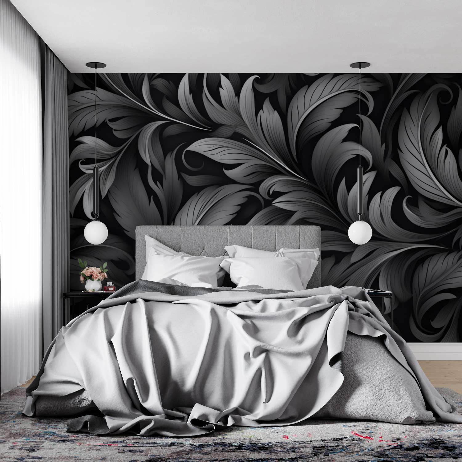 Black and Grey Wallpaper
