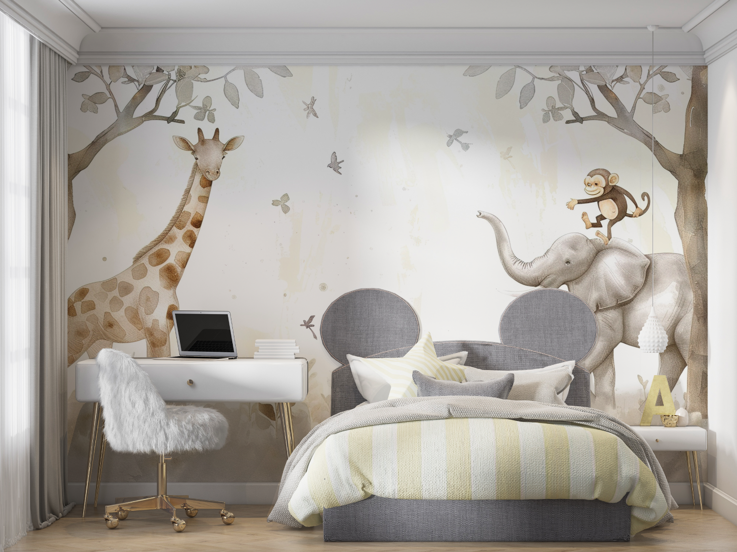 Trendy Wallpaper for Children
