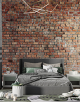 Papier Peint Art & Déco - Mur de Briques Traditionnel