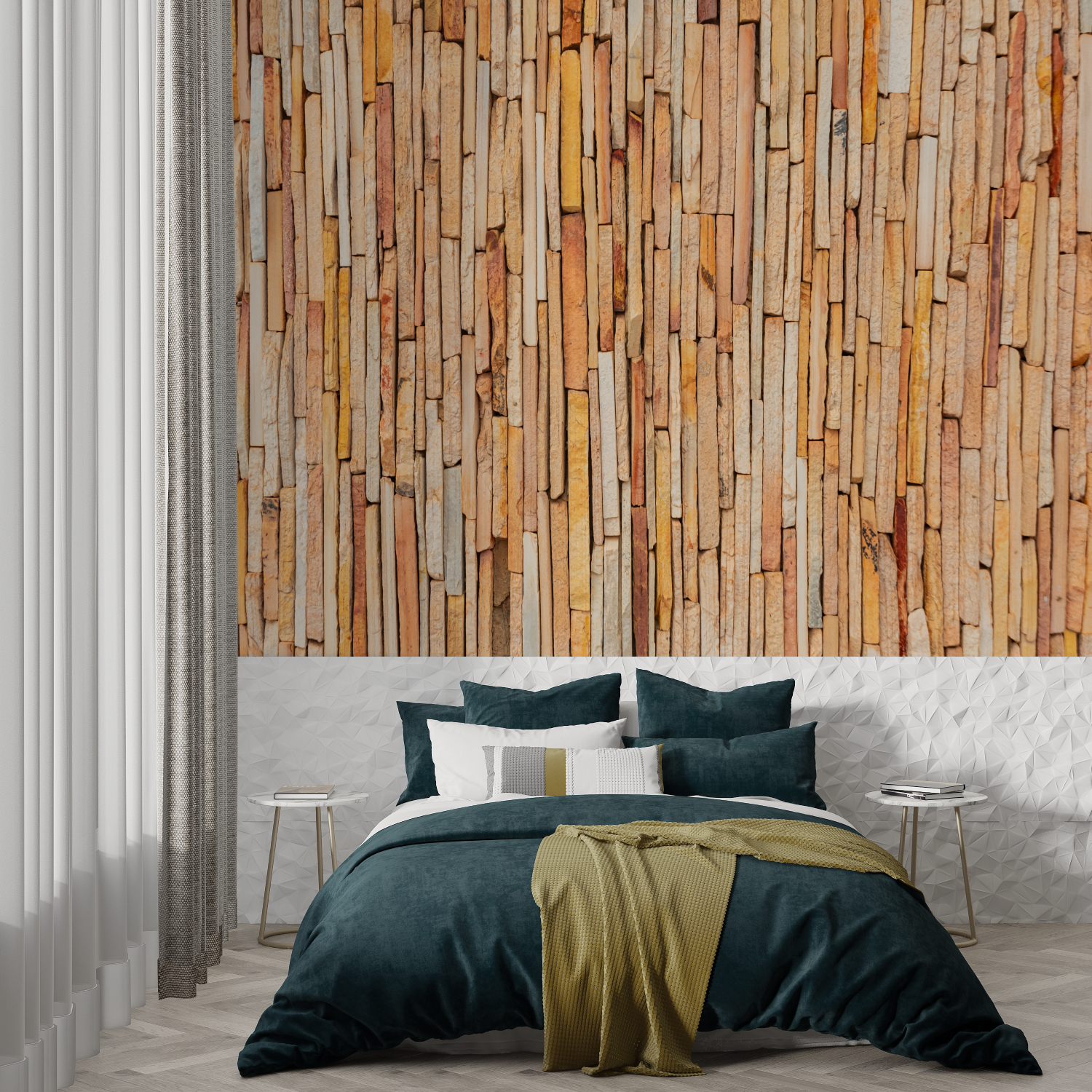 Wood Wallpaper - Bamboo Wall