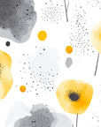 Nature Wallpaper - Yellow Watercolor Poppies