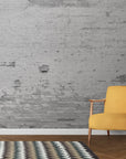 Papier Peint Pierre - Mur de Briques Blanches Éclatantes
