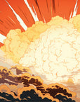 Sky wallpaper – Illustrated flamboyant clouds
