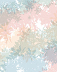 Nature wallpaper – Pastel and abstract leaf pattern