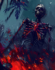 Fantasy Wallpaper - Sky Island Biker