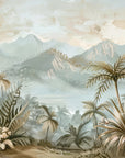 Jungle wallpaper – Illustrated tropical landscape