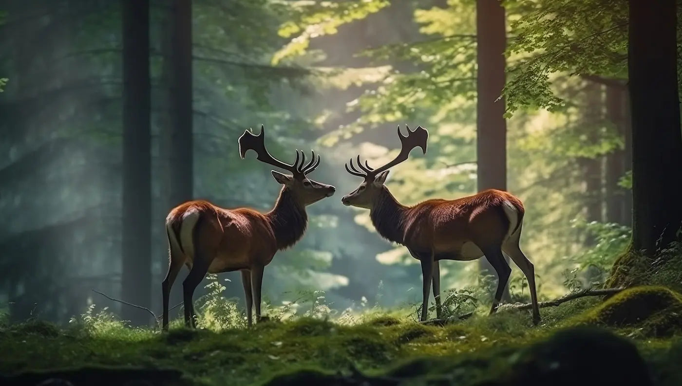 Animal Wallpaper - Deer in a Clearing