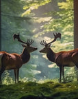 Animal Wallpaper - Deer in a Clearing