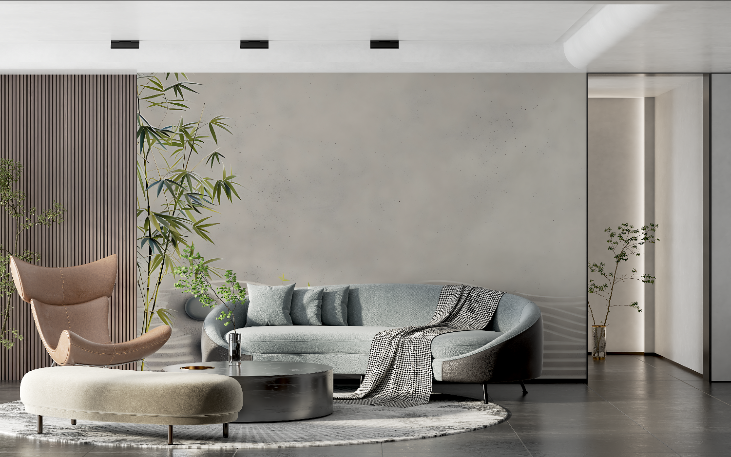 Japanese Wallpaper - Zen Garden and Pebbles