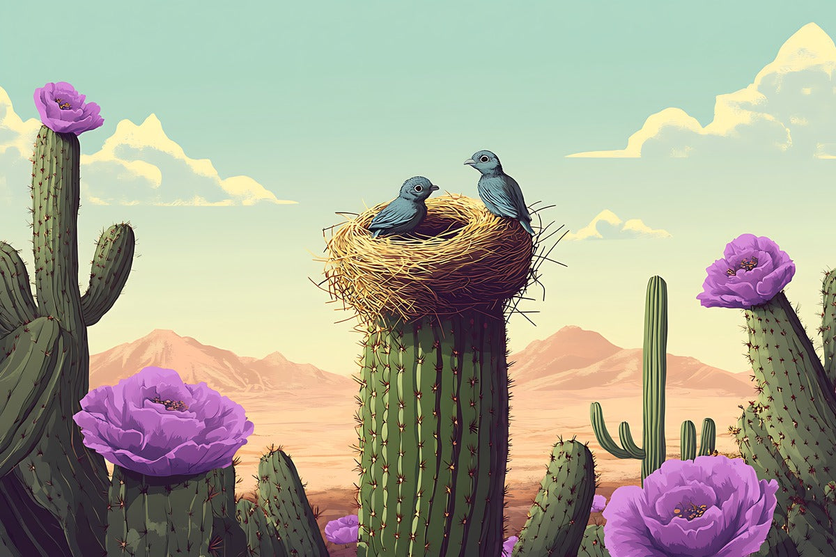 Landscape Wallpaper - Desert in Bloom