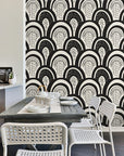 Papier Peint Art & Déco - Noir Et Blanc