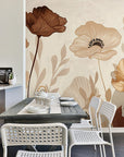 Papier Peint Floral - Dessin De Fleurs