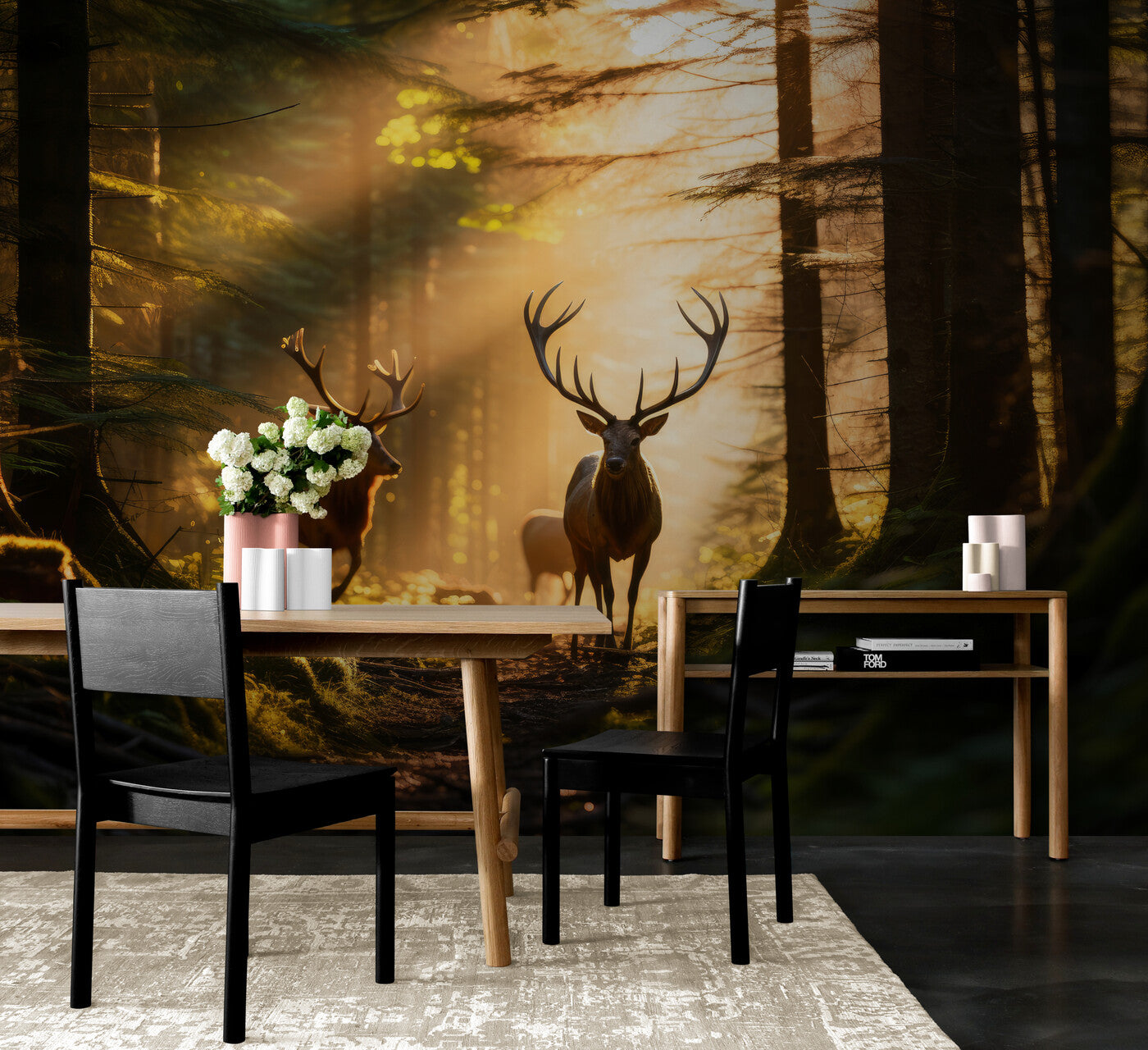 Animal Wallpaper - Deer in Golden Light