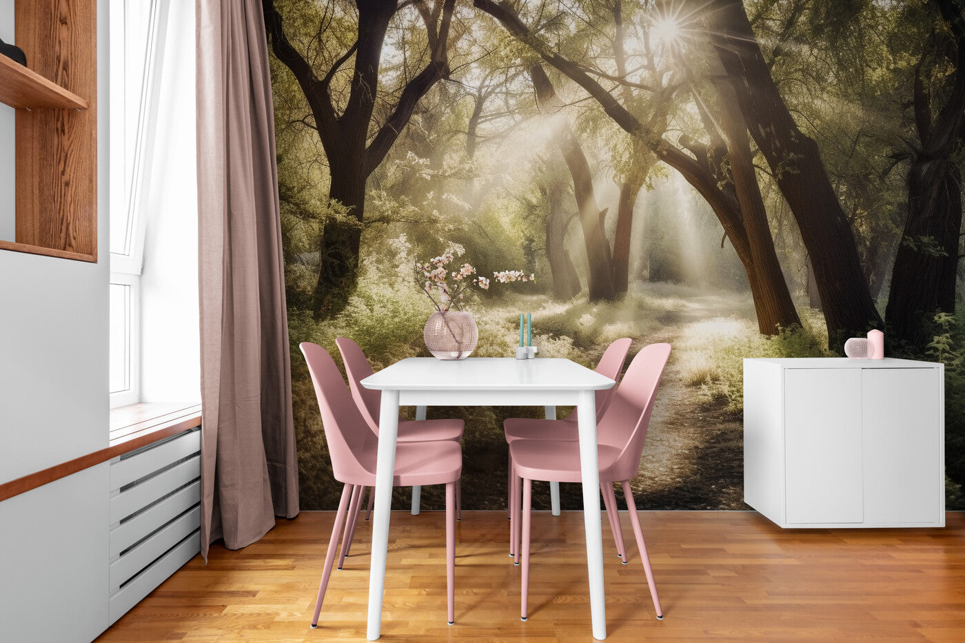 Forest Wallpaper - Golden Light