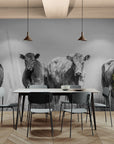Papier Peint Nature - Vaches Highland