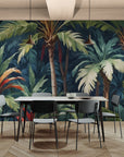 Papier Peint Exotique - Arbres Tropicaux