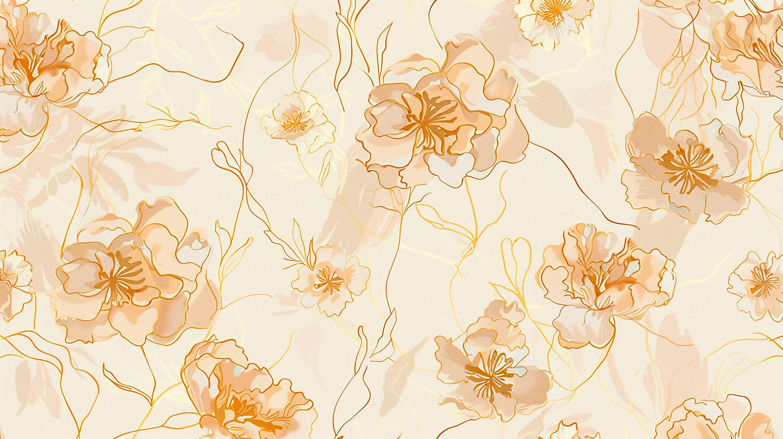 Orange Tone Wallpaper