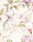Papier peint fleuri - bouquet aquarelle délicat