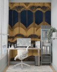 Art Deco Wallpaper - Imperial Palmettes