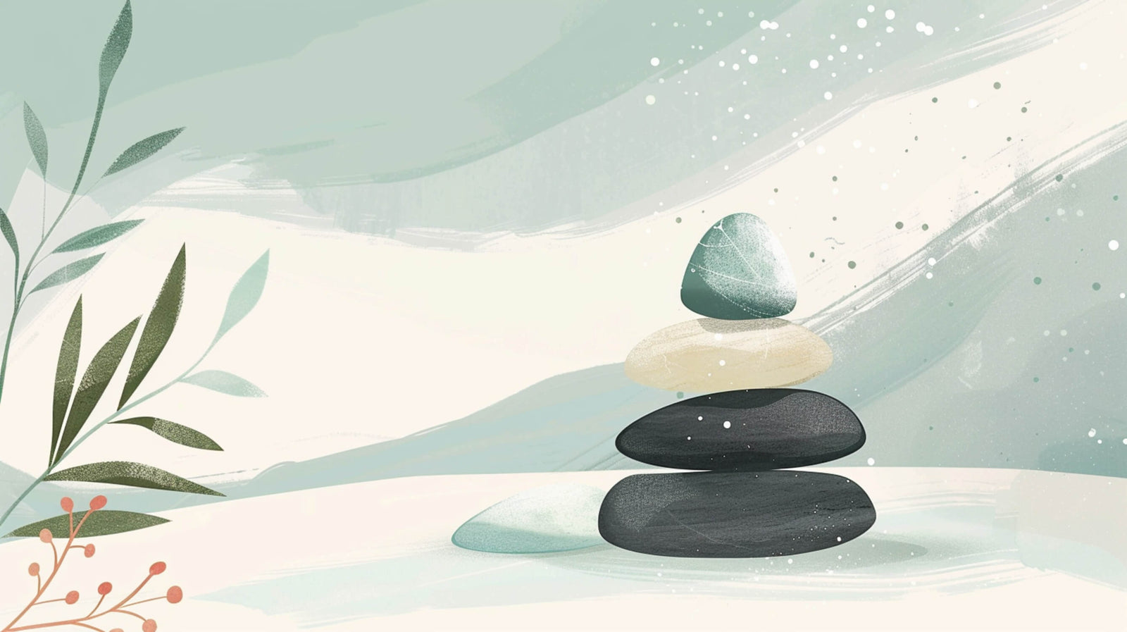 Zen Bathroom Wallpaper